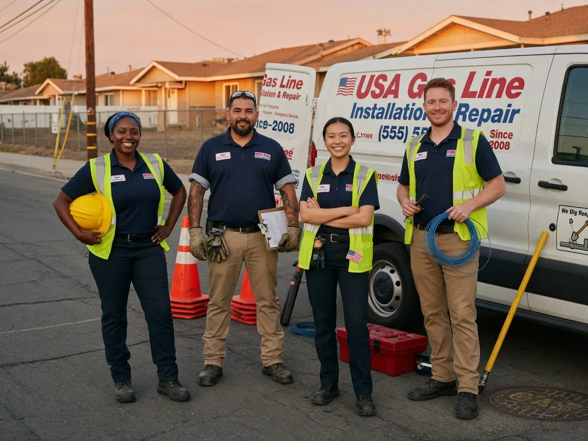 Gas Line Installation company in Muse, OK